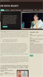 Mobile Screenshot of drroyarozati.com